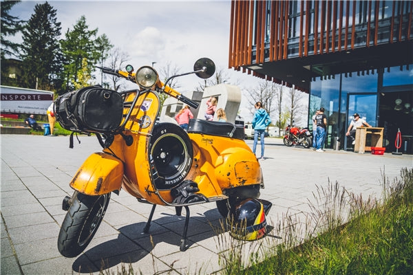 Bauletto Vespa BORSA A VALIGIA 35 SIP Classic TESTA DI MORO IN