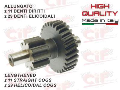INGRANAGGIO RINVIO ALLUNGATO Z29 E Z11 MODELLI CON VARIATORE CIAO BRAVO SI