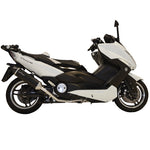 14013 SCARICO COMPLETO LEOVINCE YAMAHA T-MAX 500 2008 - 2011 NERO STAINLESS STEEL EURO 3 4T