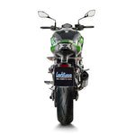 14039 SCARICO LEOVINCE KAWASAKI Z 900 2017 - 2019 NERO STAINLESS STEEL EURO 4 4T ZR900B