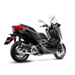 14060 SCARICO COMPLETO LEOVINCE YAMAHA X-MAX 125/IRON MAX 2018 - 2020 NERO STAINLESS STEEL EURO 4 4T SEE6