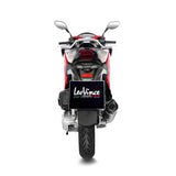 14061K SCARICO COMPLETO LEOVINCE HONDA SH 125i 2017 - 2019 NERO STAINLESS STEEL EURO 4 4T JF68