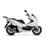 14062K SCARICO COMPLETO LEOVINCE HONDA PCX 125 2018 - 2020 NERO STAINLESS STEEL EURO 4 4T JF83