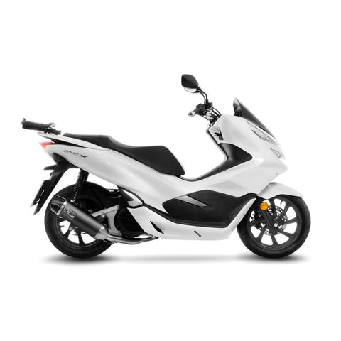 14062 SCARICO COMPLETO LEOVINCE HONDA PCX 125 2018 - 2020 NERO STAINLESS STEEL EURO 4 4T JF83
