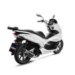 14062 SCARICO COMPLETO LEOVINCE HONDA PCX 125 2018 - 2020 NERO STAINLESS STEEL EURO 4 4T JF83