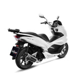 14062 SCARICO COMPLETO LEOVINCE HONDA PCX 125 2018 - 2020 NERO STAINLESS STEEL EURO 4 4T JF83