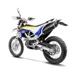 14066 SCARICO LEOVINCE HUSQVARNA 701 ENDURO/LR 2017 - 2020 NERO STAINLESS STEEL EURO 4 4T Husqvarna 701