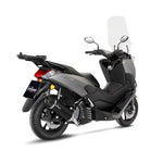 14070K SCARICO COMPLETO LEOVINCE YAMAHA NMAX 155 2017 - 2020 NERO STAINLESS STEEL EURO 4 4T SG43