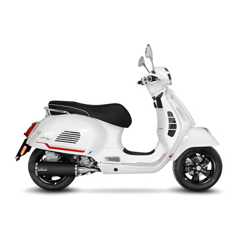 14071K SCARICO COMPLETO LEOVINCE PIAGGIO VESPA GTS 300 HPE/RACING SIXTIES/SUPER/SEI GIORNI/SPORT/TECH/TOURING 2021 - 2023 NERO S