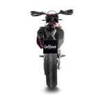14073K SCARICO COMPLETO LEOVINCE GAS GAS SM 700 2022 - 2023 NERO STAINLESS STEEL EURO 5 4T GG LC4