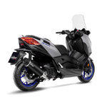 14078K SCARICO COMPLETO LEOVINCE YAMAHA X-MAX 125/TECH MAX 2021 - 2023 NERO STAINLESS STEEL EURO 5 4T SEH3