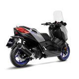 14078K SCARICO COMPLETO LEOVINCE YAMAHA X-MAX 125/TECH MAX 2021 - 2023 NERO STAINLESS STEEL EURO 5 4T SEH3