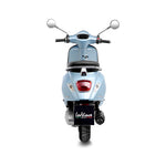14082K SCARICO COMPLETO LEOVINCE PIAGGIO VESPA PRIMAVERA 125 3V 2021 - 2023 NERO STAINLESS STEEL EURO 5 4T MD1A