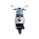 14082K SCARICO COMPLETO LEOVINCE PIAGGIO VESPA PRIMAVERA 125 3V 2021 - 2023 NERO STAINLESS STEEL EURO 5 4T MD1A