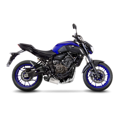 14148 SCARICO COMPLETO LEOVINCE YAMAHA XSR 700 2016-2017 2018 2019 UNDERBODY INOX/CARBONIO