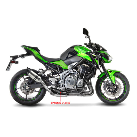 14171E SCARICO LEOVINCE KAWASAKI Z 900 2017 - 2019 LV PRO STAINLESS STEEL EURO 4 4T ZR900B