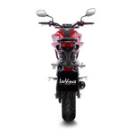14246E SCARICO COMPLETO LEOVINCE HONDA CB 125 R Neo Sports Cafe 2018 - 2020 LV ONE EVO CARBON FIBER CARBON FIBER EURO 4 4T JC79