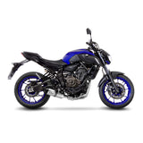14251EK SCARICO COMPLETO LEOVINCE YAMAHA TRACER 700 2016 - 2020 LV ONE EVO STAINLESS STEEL EURO 4 4T RM14