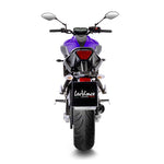 14251EK SCARICO COMPLETO LEOVINCE YAMAHA TRACER 700 2016 - 2020 LV ONE EVO STAINLESS STEEL EURO 4 4T RM14