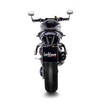 14280S SCARICO LEOVINCE TRIUMPH SPEED TRIPLE 1050 RS/S 2018 - 2019 FACTORY S CARBON FIBER CARBON FIBER EURO 4 4T NN02