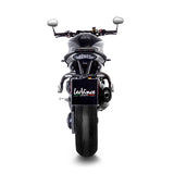 14280S SCARICO LEOVINCE TRIUMPH SPEED TRIPLE 1050 RS/S 2018 - 2019 FACTORY S CARBON FIBER CARBON FIBER EURO 4 4T NN02