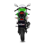14293E SCARICO LEOVINCE KAWASAKI NINJA 125 2019 - 2023 LV ONE EVO STAINLESS STEEL EURO 4/5 4T BX125A- BX125B