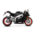 14309S SCARICO LEOVINCE APRILIA RSV4 1100/FACTORY 2021 - 2023 FACTORY S CARBON FIBER CARBON FIBER EURO 5 4T KY