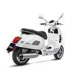 14316E SCARICO LEOVINCE PIAGGIO VESPA GTS 300 HPE/SUPER/SEI GIORNI 2019 - 2020 LV ONE EVO STAINLESS STEEL EURO 4 4T MA3C