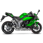 14336SB SCARICO LEOVINCE KAWASAKI NINJA 1000 SX/TOURER 2020 - 2023 FACTORY S BLACK EDITION STAINLESS STEEL EURO 4/5 4T ZXT02K