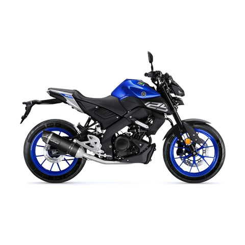 14340EBK SCARICO COMPLETO LEOVINCE YAMAHA YZF-R 125 2019 - 2020 LV ONE EVO BLACK EDITION STAINLESS STEEL EURO 4 4T RE39