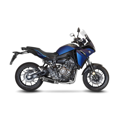 14349EBK SCARICO COMPLETO LEOVINCE YAMAHA TRACER 7 700 2020 - 2023 LV ONE EVO BLACK EDITION STAINLESS STEEL EURO 5 4T RM30- RM31