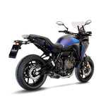 14349EBK SCARICO COMPLETO LEOVINCE YAMAHA TRACER 7 700 2020 - 2023 LV ONE EVO BLACK EDITION STAINLESS STEEL EURO 5 4T RM30- RM31