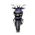 14349E SCARICO COMPLETO LEOVINCE YAMAHA TRACER 7 700 2020 - 2023 LV ONE EVO STAINLESS STEEL EURO 5 4T RM30- RM31