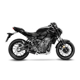 14349EB SCARICO COMPLETO LEOVINCE YAMAHA TRACER 7 700 2020 - 2023 LV ONE EVO BLACK EDITION STAINLESS STEEL EURO 5 4T RM30- RM31