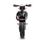 14363EU SCARICO LEOVINCE GAS GAS SM 700 2022 - 2023 LV ONE EVO STAINLESS STEEL EURO 5 4T GG LC4
