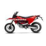 14364EK SCARICO COMPLETO LEOVINCE GAS GAS SM 700 2022 - 2023 LV ONE EVO STAINLESS STEEL EURO 5 4T GG LC4