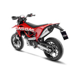 14364EK SCARICO COMPLETO LEOVINCE GAS GAS SM 700 2022 - 2023 LV ONE EVO STAINLESS STEEL EURO 5 4T GG LC4