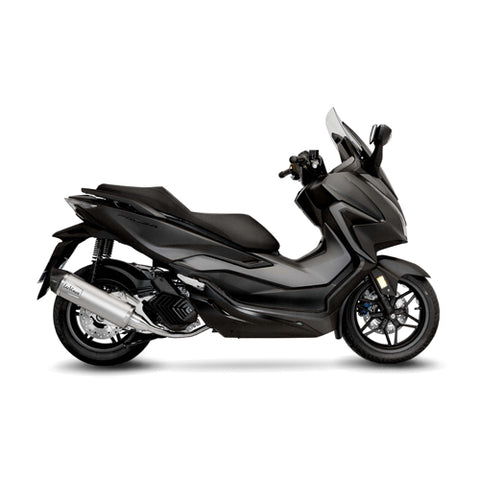 14374E SCARICO COMPLETO LEOVINCE HONDA FORZA 125 2021 - 2023 LV ONE EVO STAINLESS STEEL EURO 5 4T JK02