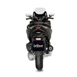 14374EK SCARICO COMPLETO LEOVINCE HONDA FORZA 125 2021 - 2023 LV ONE EVO STAINLESS STEEL EURO 5 4T JK02