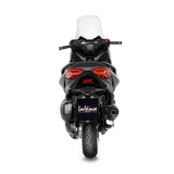 14376EB SCARICO LEOVINCE YAMAHA X-MAX 300/TECH MAX 2021 - 2023 LV ONE EVO BLACK EDITION STAINLESS STEEL EURO 5 4T SH14