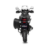 14377E SCARICO LEOVINCE SUZUKI V-STROM 650/XT 2017 - 2023 LV ONE EVO STAINLESS STEEL EURO 4/5 4T WC70- WC71