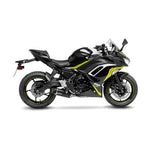 14379EBN SCARICO COMPLETO LEOVINCE KAWASAKI NINJA 650 2021 - 2023 LV ONE EVO BLACK EDITION STAINLESS STEEL EURO 5 4T EX650M- EX6