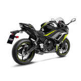 14379EBN SCARICO COMPLETO LEOVINCE KAWASAKI NINJA 650 2021 - 2023 LV ONE EVO BLACK EDITION STAINLESS STEEL EURO 5 4T EX650M- EX6