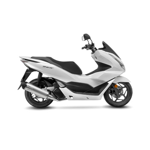 14389E SCARICO COMPLETO LEOVINCE HONDA PCX 125 2021 - 2023 LV ONE EVO STAINLESS STEEL EURO 5 4T JK05