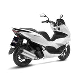 14389EK SCARICO COMPLETO LEOVINCE HONDA PCX 125 2021 - 2023 LV ONE EVO STAINLESS STEEL EURO 5 4T JK05