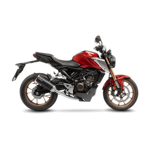 14391E SCARICO COMPLETO LEOVINCE HONDA CB 125 R Neo Sports Cafe 2021 - 2023 LV ONE EVO CARBON FIBER CARBON FIBER EURO 5 4T JC91