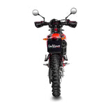 14401EB SCARICO LEOVINCE BETA RR 4T 125 LC / RR MOTARD 4T 125 LC 2021 - 2023 LV ONE EVO BLACK EDITION STAINLESS STEEL EURO 5 4T