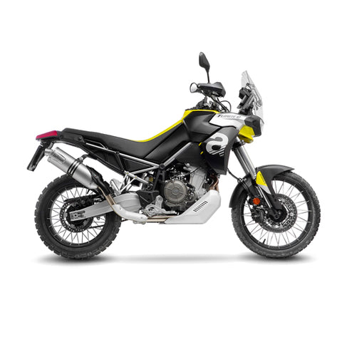 14402E SCARICO LEOVINCE APRILIA TUAREG 660 2022 - 2023 LV ONE EVO STAINLESS STEEL EURO 5 4T XB- XC