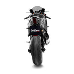 14405ST SCARICO COMPLETO LEOVINCE YAMAHA YZF-R7 700 2021 - 2023 FACTORY S TITANIUM TITANIUM EURO 5 4T RM39- RM40