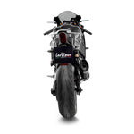 14406S SCARICO COMPLETO LEOVINCE YAMAHA YZF-R7 700 2021 - 2023 FACTORY S CARBON FIBER CARBON FIBER EURO 5 4T RM39- RM40